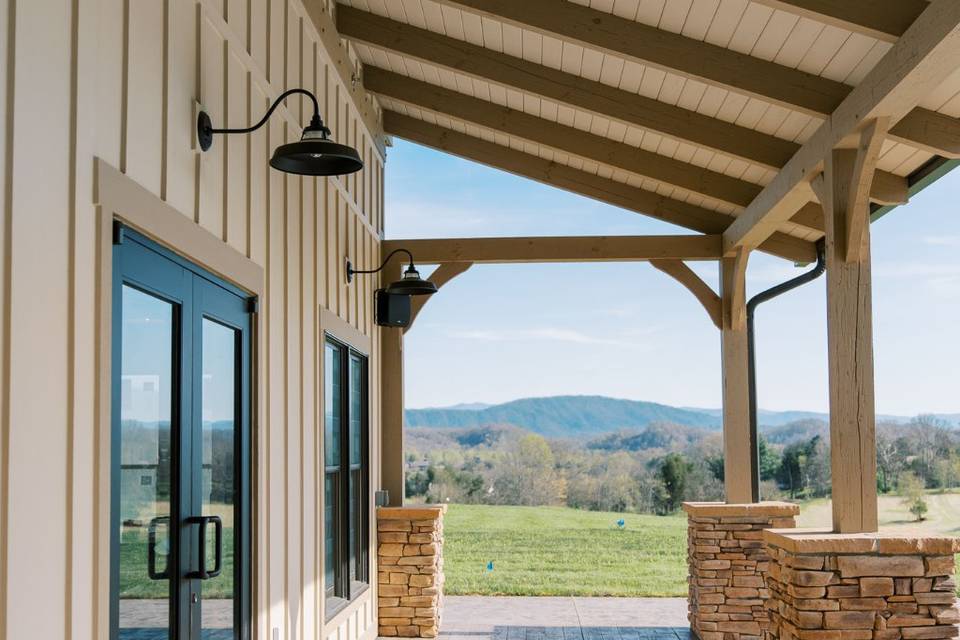 Outside patio
