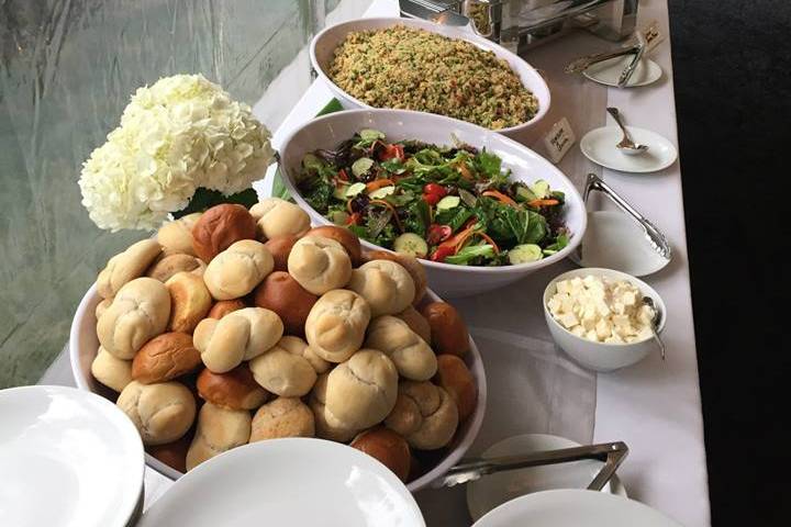 Backyard buffet