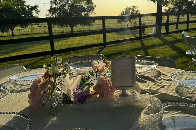 Sunset Reception