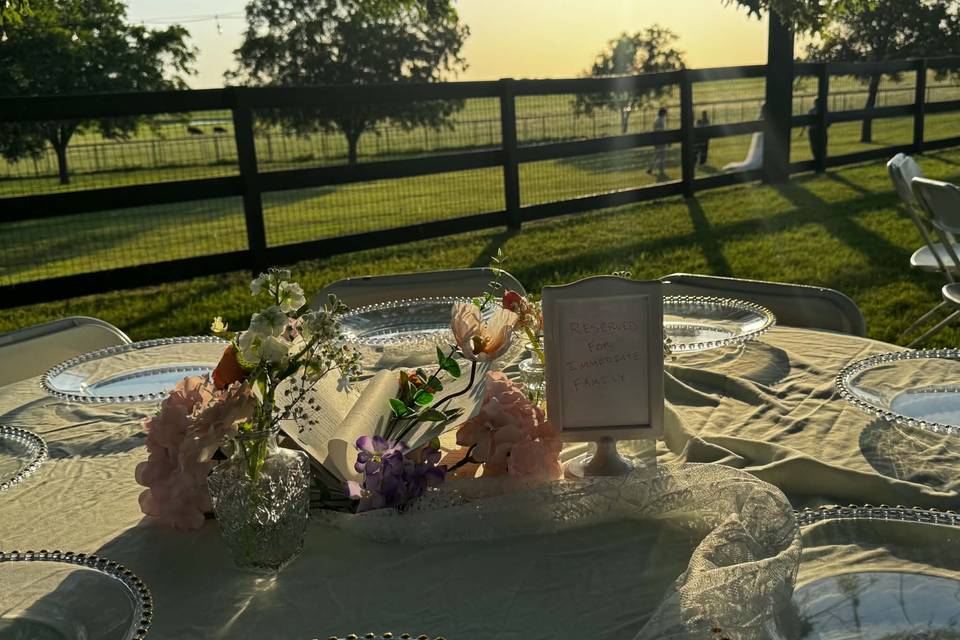 Sunset Reception