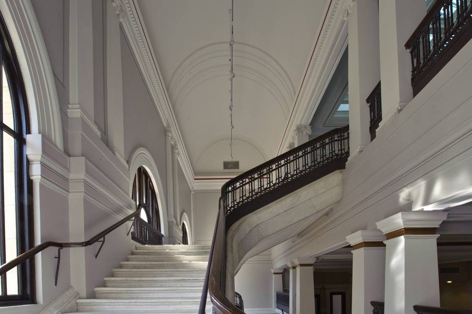 Indoor event space of Carnegie Library at Mt. Vernon Square - Events DC property