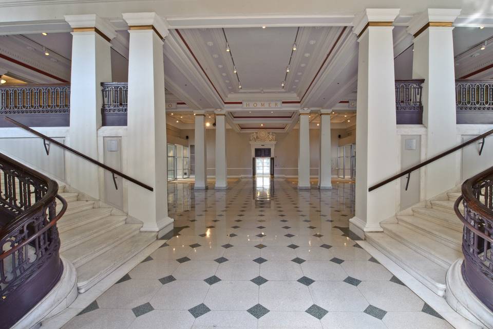 Indoor event space of Carnegie Library at Mt. Vernon Square - Events DC property