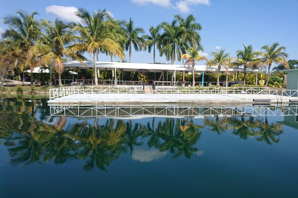 Boardwalk by the water