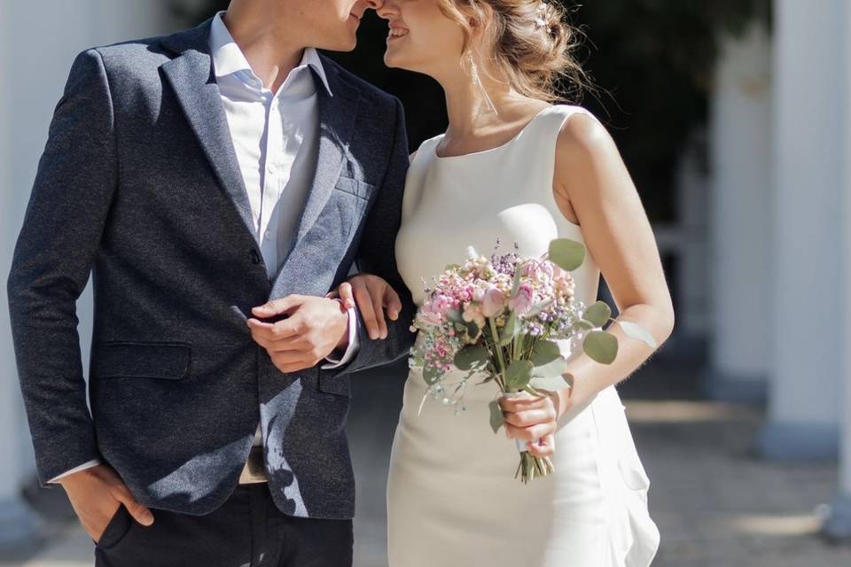 Bridal makeup and hair
