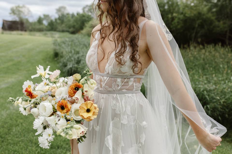 Ceremony at The Barn