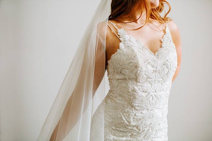 One-of-a-kind wedding dresses