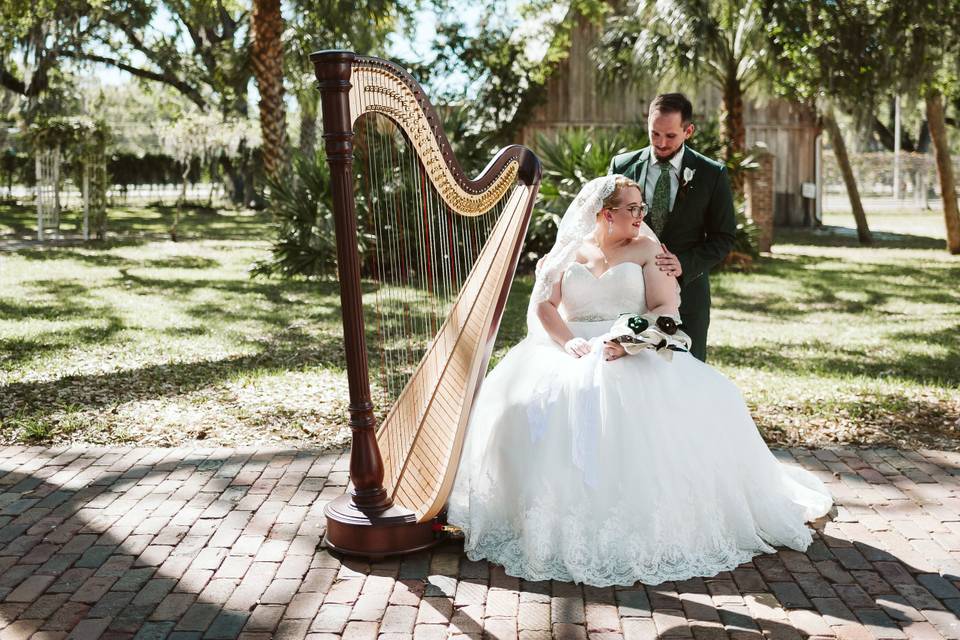 The sounds of the harp are one of a kind, and we'll capture it just the way you dreamed of!
