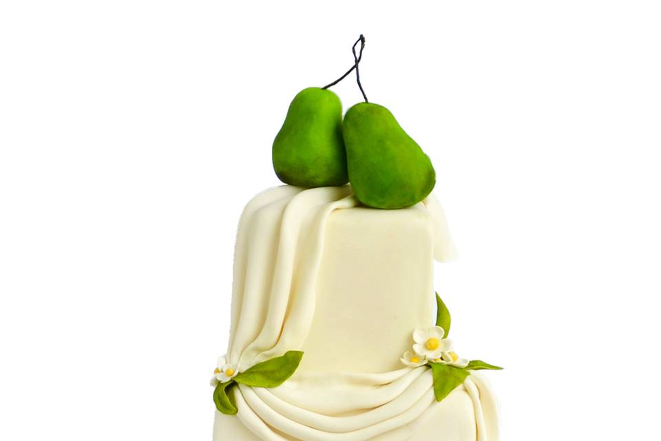 Perfect 'Pear' Wedding Cake