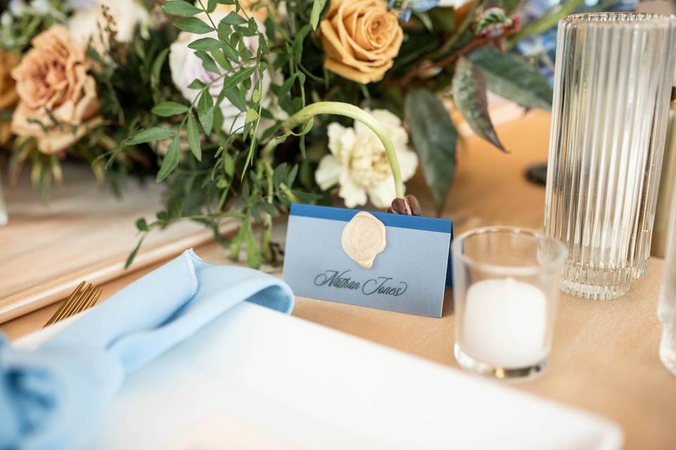 Wax Seal Place Cards