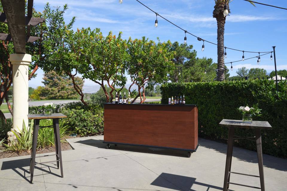 Patio bar