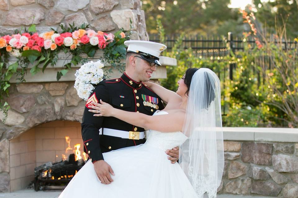 Military wedding