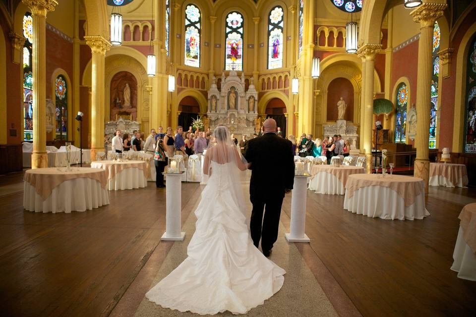 Wedding procession