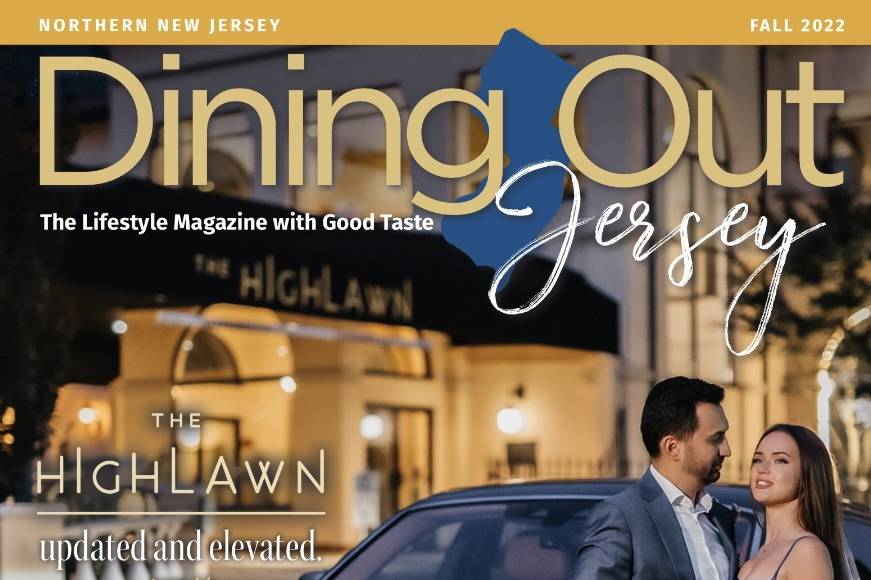 Cover for Dining Out Magazine