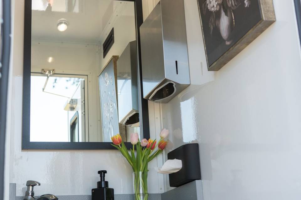 Middle womans stall