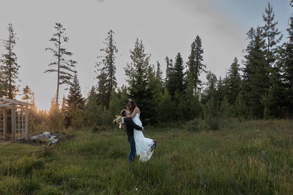 Fields Next to Ceremony Space