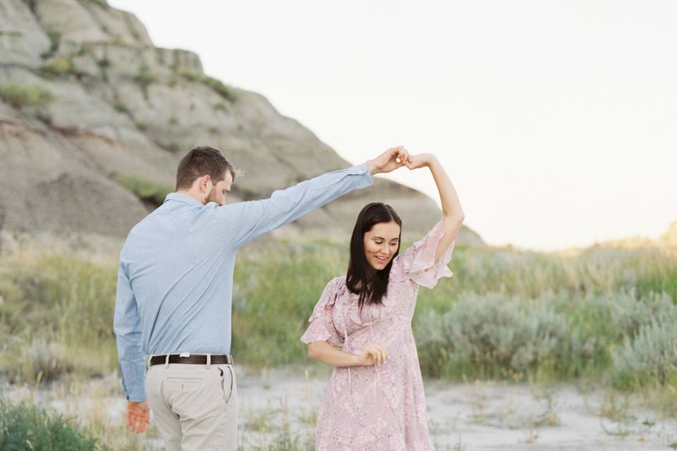 Badlands Engagement Session