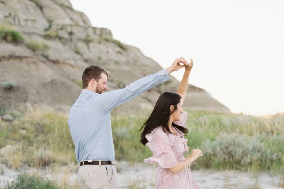 Badlands Engagement Session