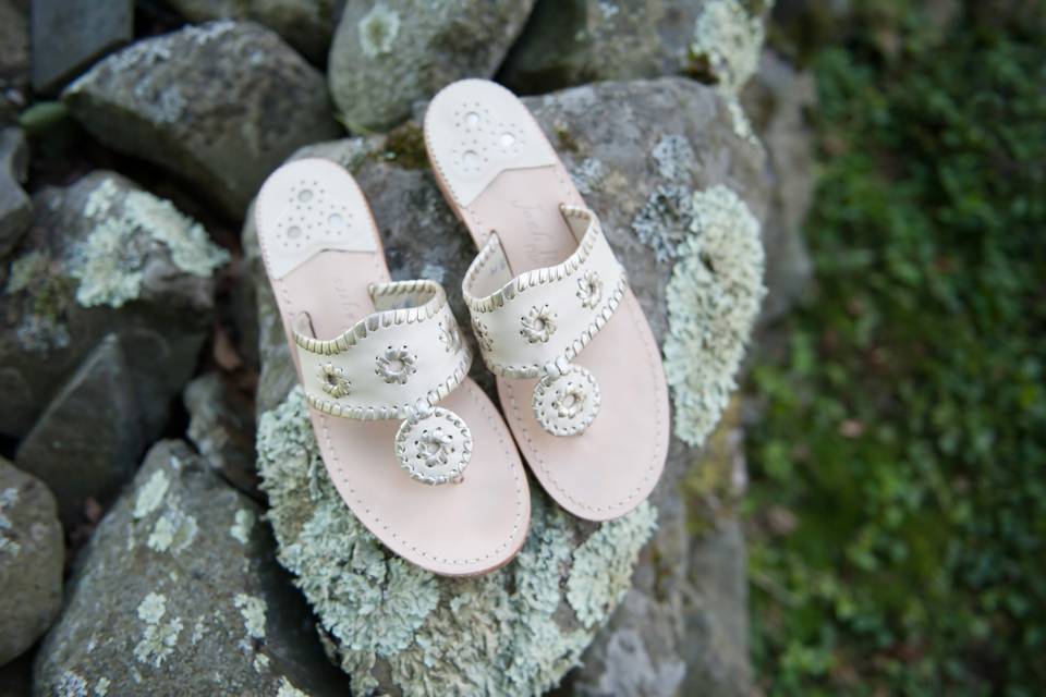 Wedding sandals