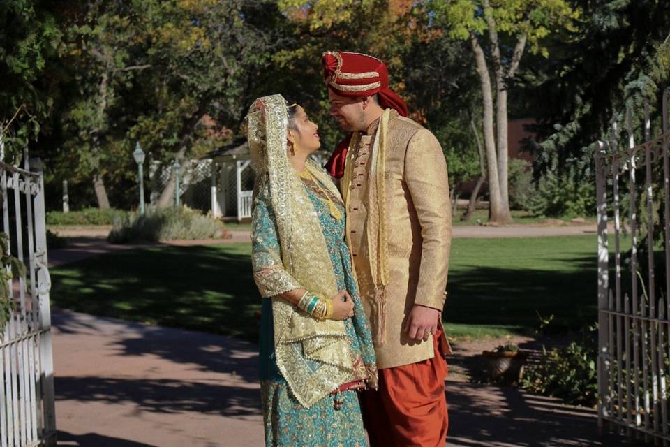 Bridge and groom