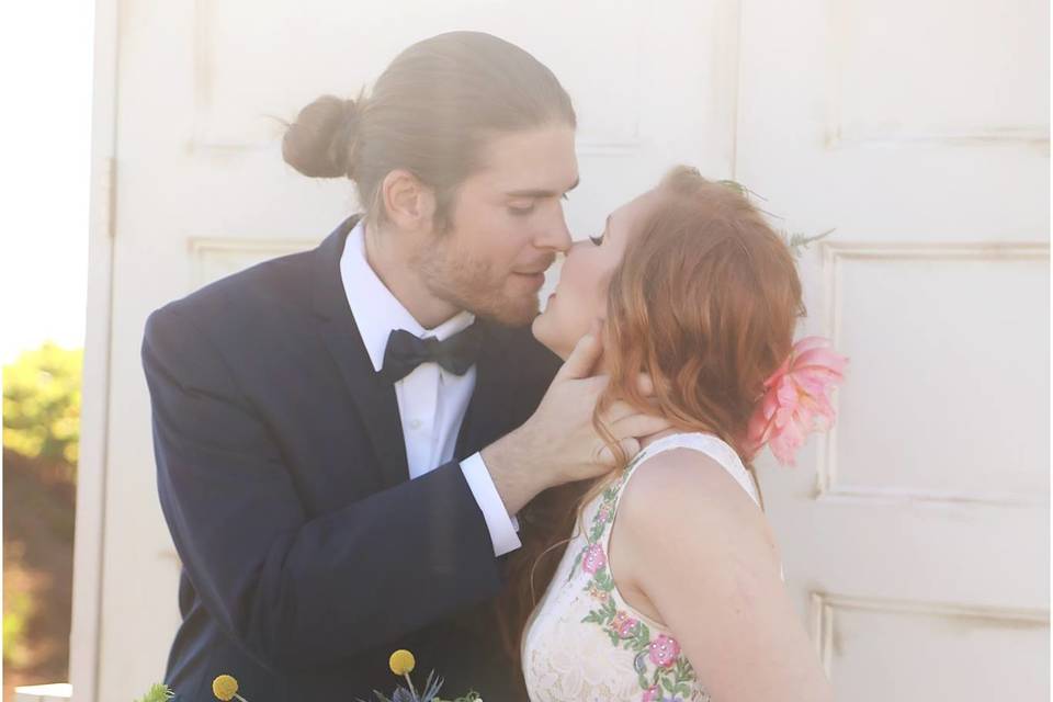 Creative couple portrait