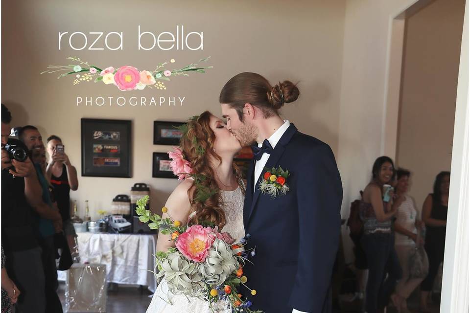 Couple kissing