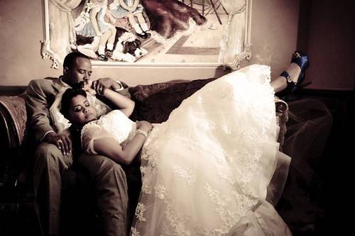 Wedding couple