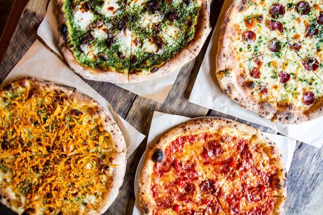 Seasonal fall pizzas
