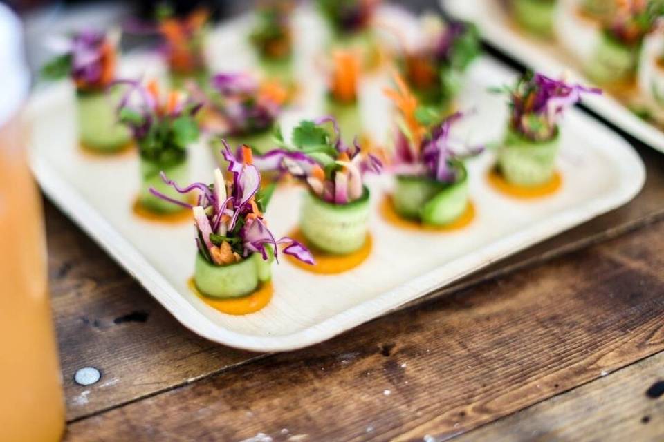 Cucumber rolls