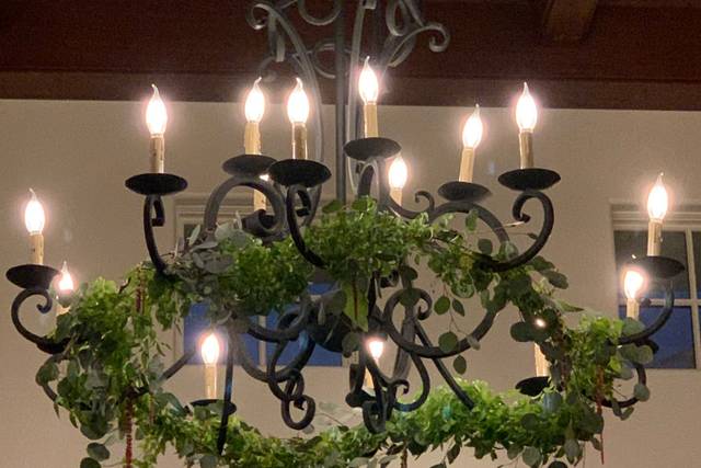 On a Chandelier