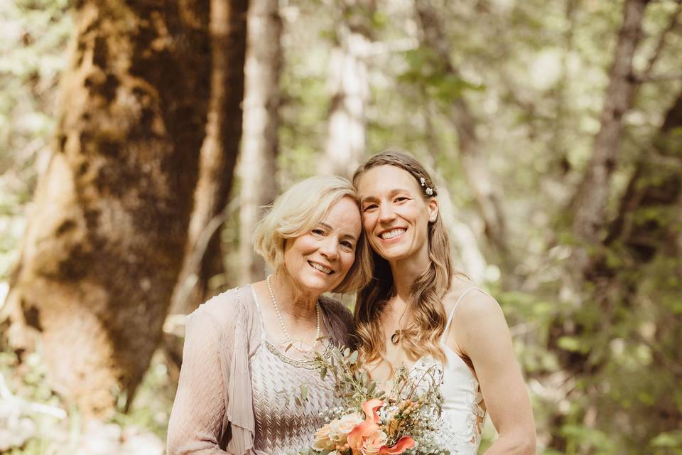 Mother and the bride