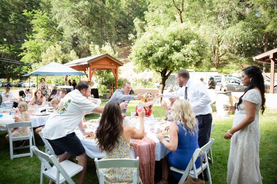 Best Outdoor Reception