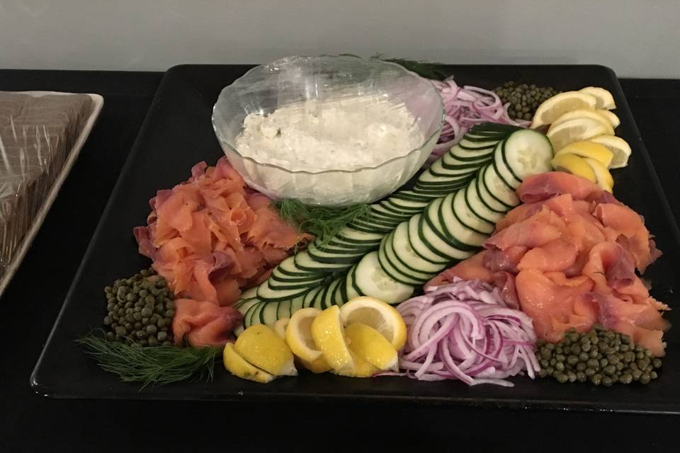 Norwegian salmon dish