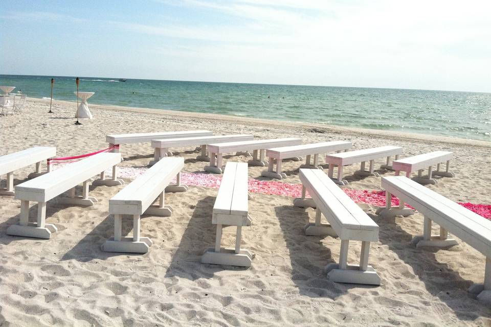 Beach ceremony