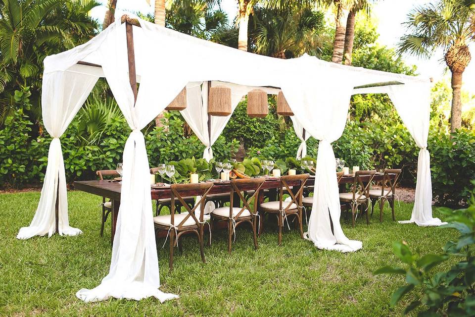 Outdoor tables