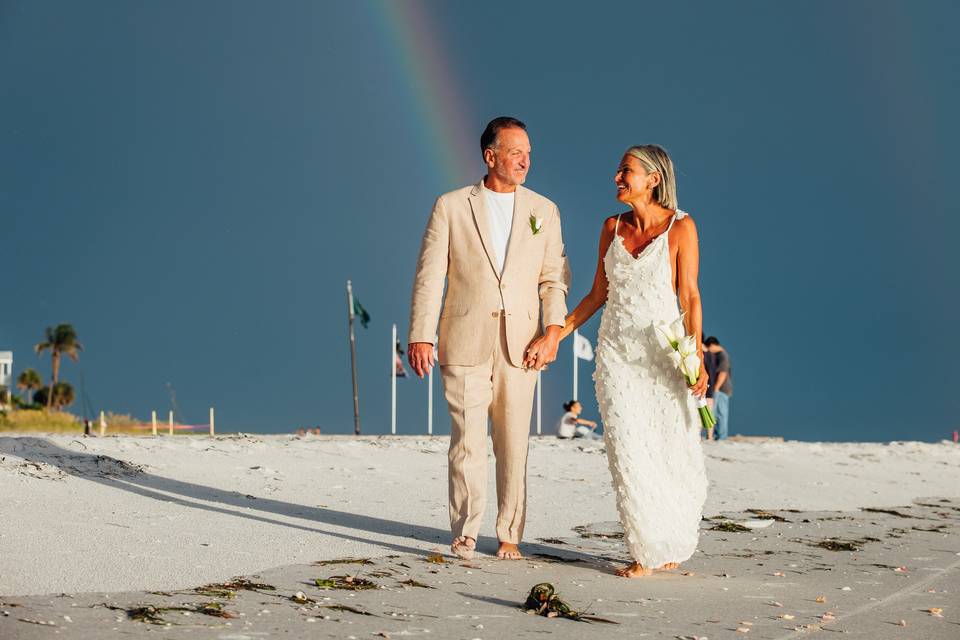 Siesta Beach post ceremony rai
