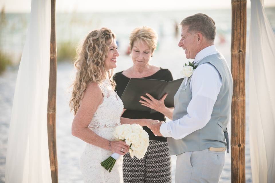 Elopement on the beach