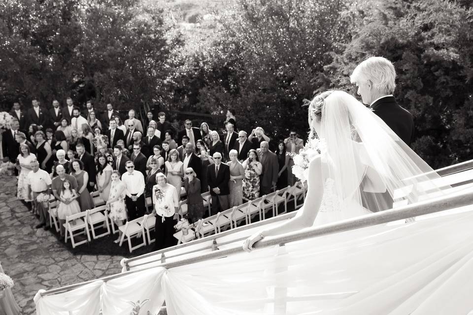 Bride & her father