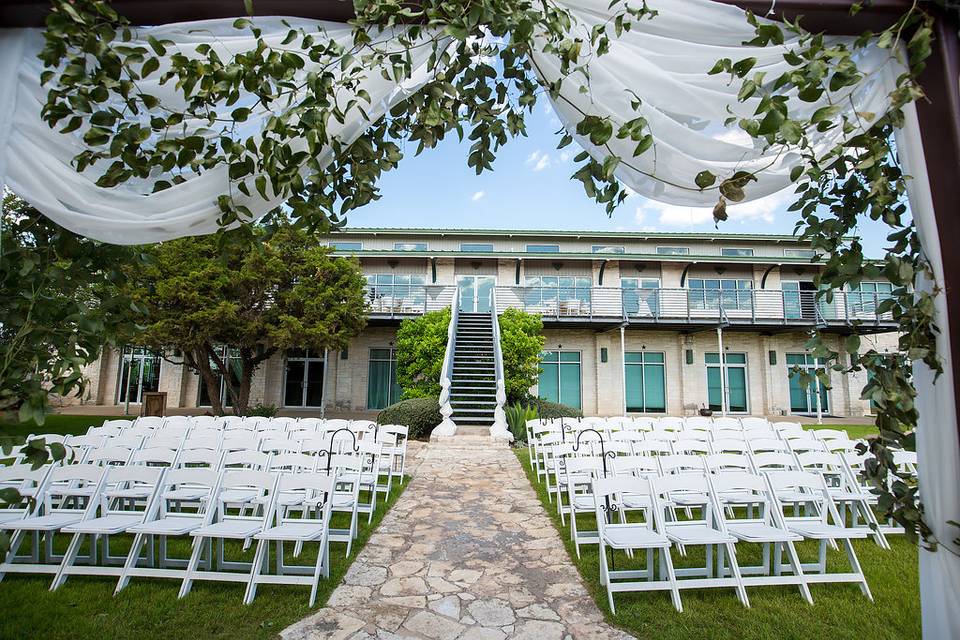 Ceremony area and venue