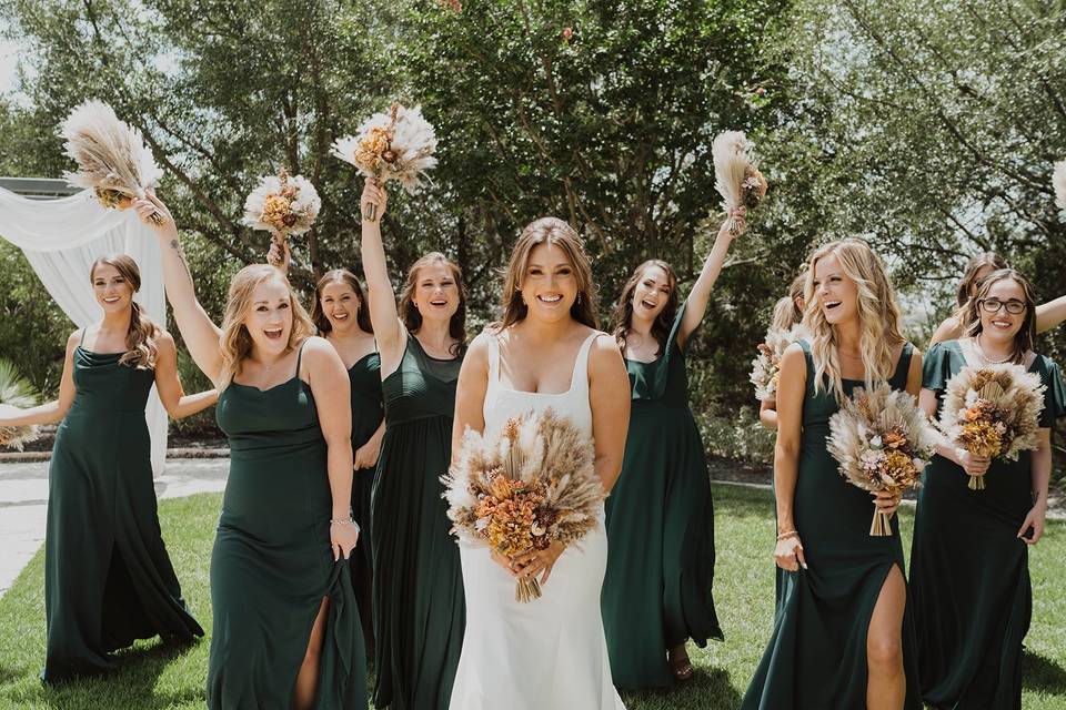 Bride and her tribe