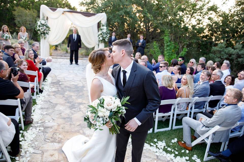 Processional-outside ceremony