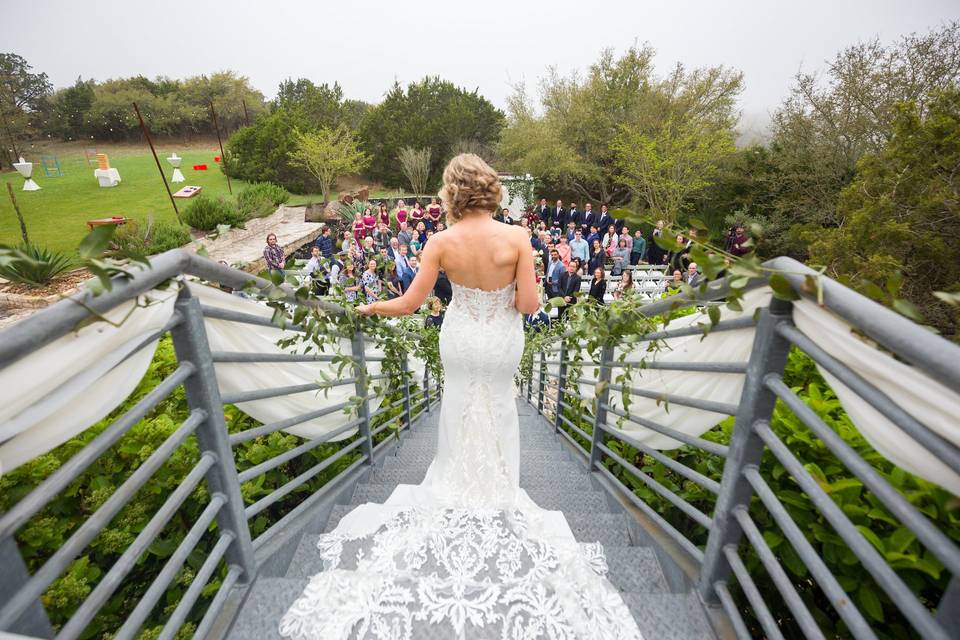 Brides entrance