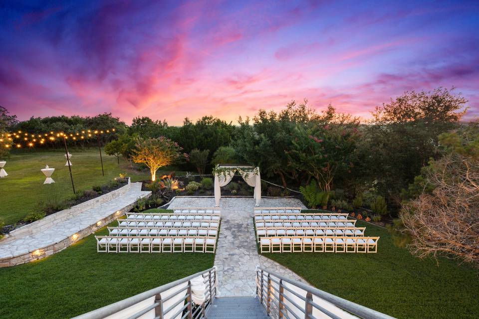 Ceremony at Sunset