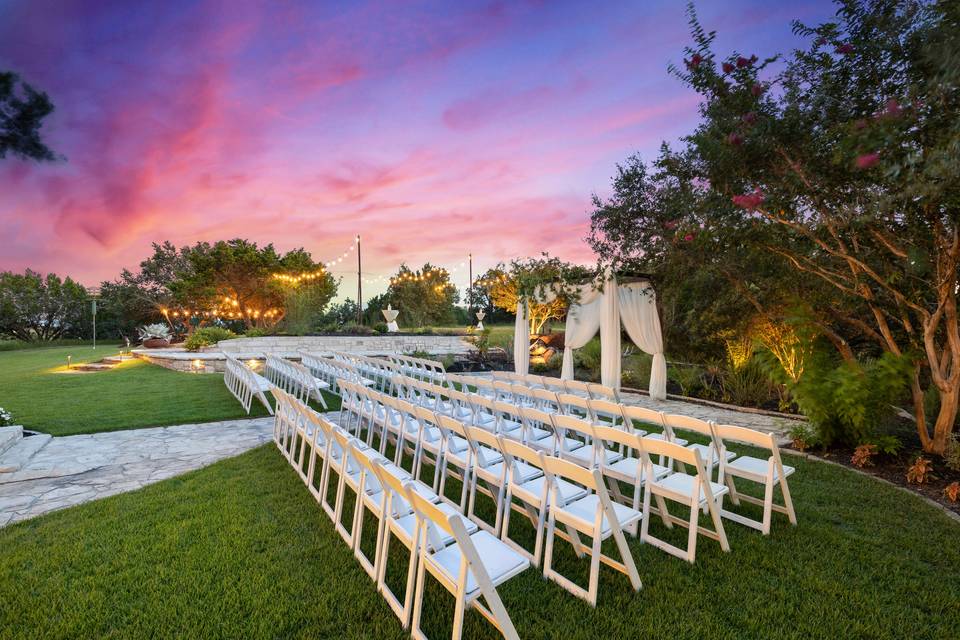 Sunset ceremony