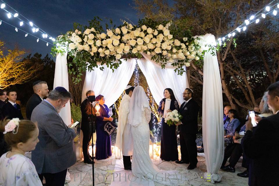 Jewish evening ceremony