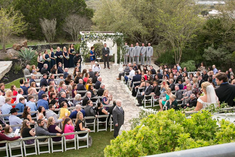 Brides entrance