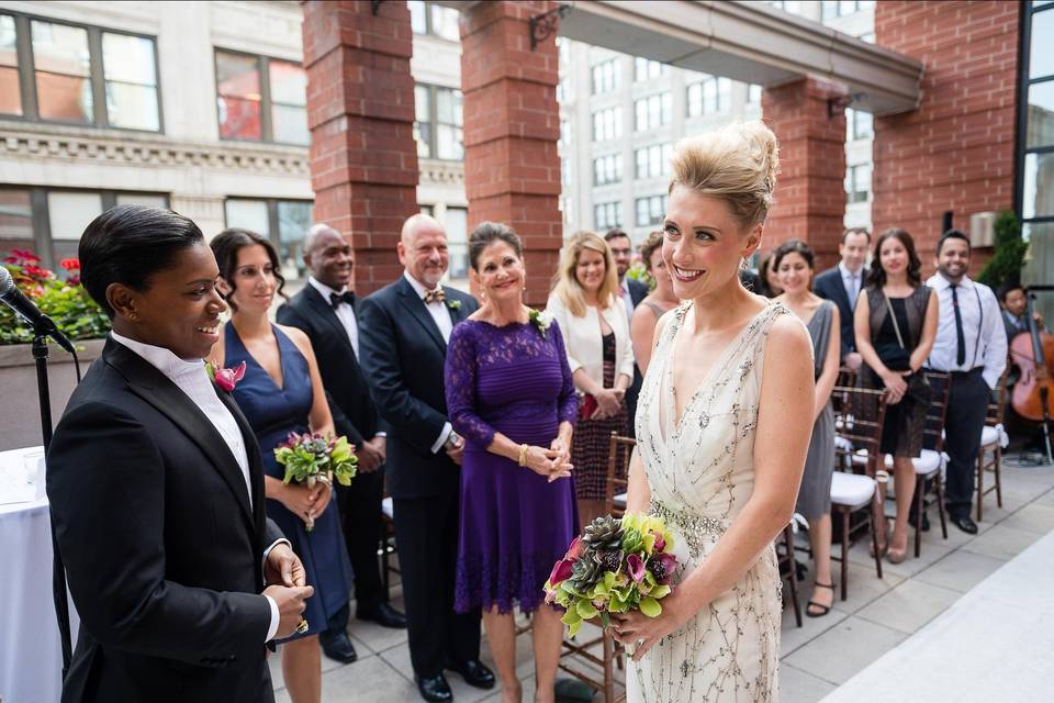 Wedding procession