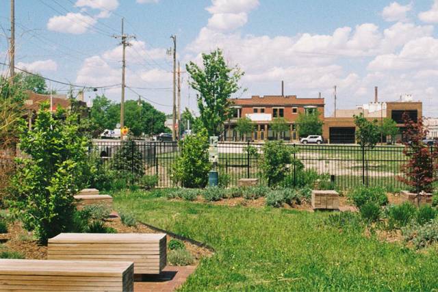 Garden setting