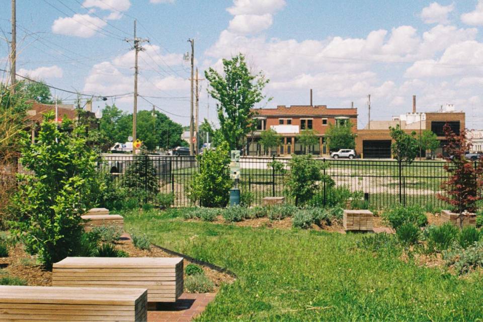 Garden setting