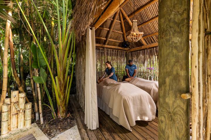 Outdoor Massage Cabana