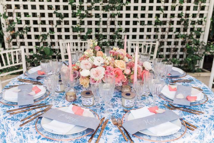 Trellis Tablescape